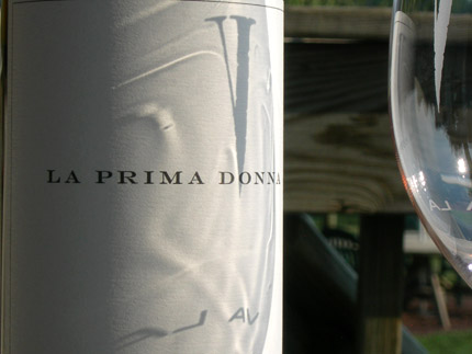 Bottle of La Prima Donna